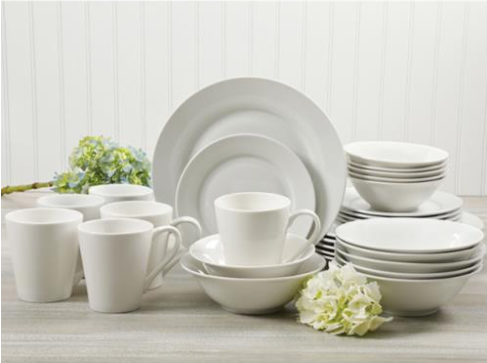 Gibson white hotsell dinnerware sets