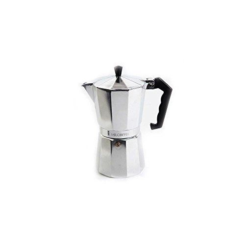 Mr. Coffee Brixia 6-Cup Aluminum Stovetop Expresso Maker 98586596M - The  Home Depot