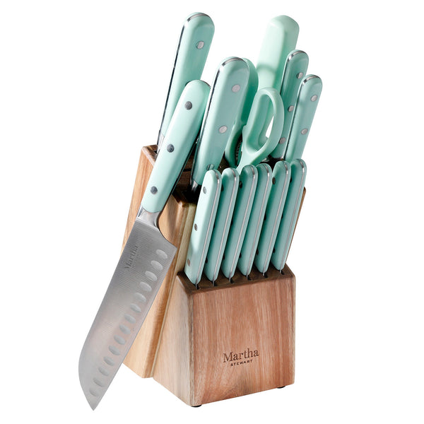 Martha Stewart 14pc Knife Block Set