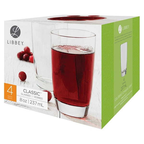 Libbey Classic 4pc Juice Drinkware Set